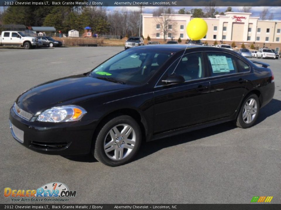2012 Chevrolet Impala LT Black Granite Metallic / Ebony Photo #1