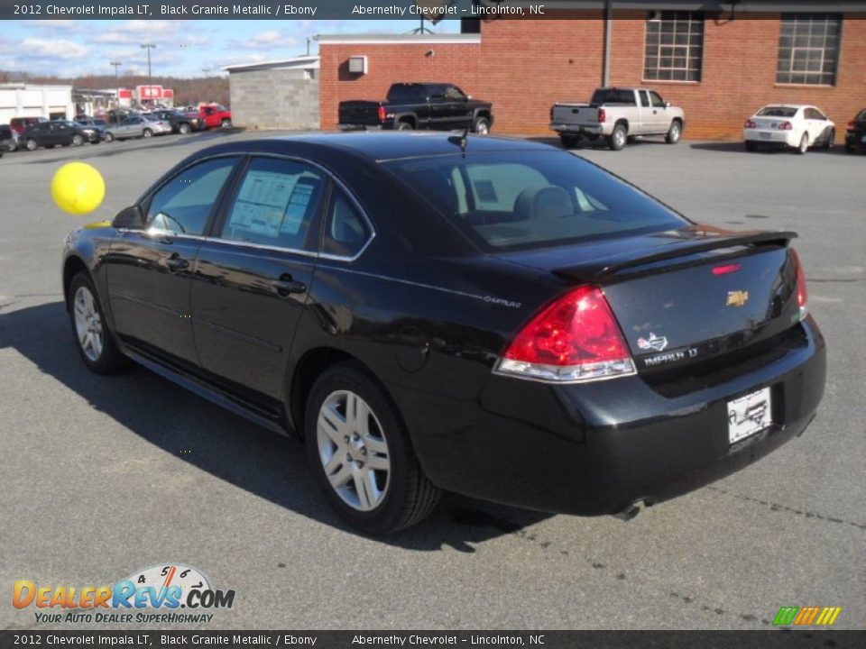2012 Chevrolet Impala LT Black Granite Metallic / Ebony Photo #2