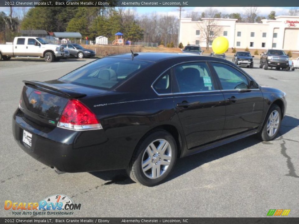 2012 Chevrolet Impala LT Black Granite Metallic / Ebony Photo #4