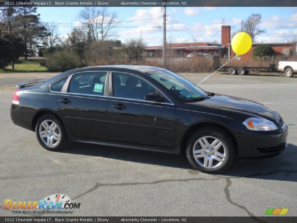2012 Chevrolet Impala LT Black Granite Metallic / Ebony Photo #5