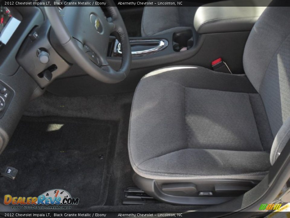 2012 Chevrolet Impala LT Black Granite Metallic / Ebony Photo #7