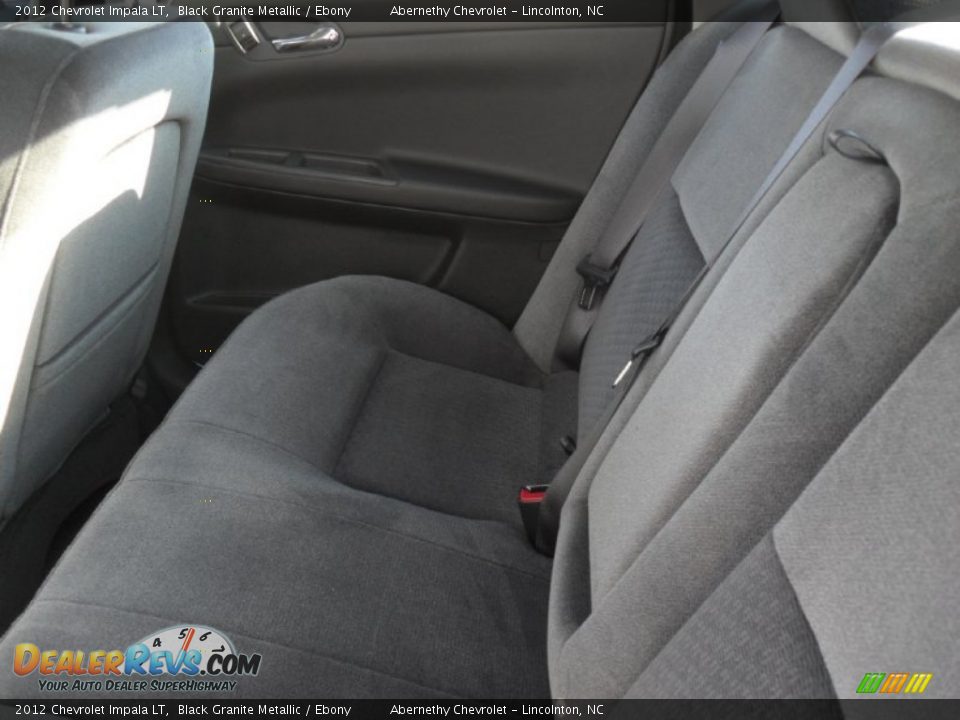 2012 Chevrolet Impala LT Black Granite Metallic / Ebony Photo #14