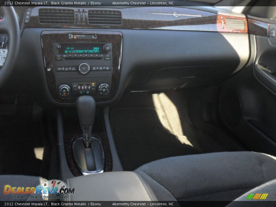 2012 Chevrolet Impala LT Black Granite Metallic / Ebony Photo #16