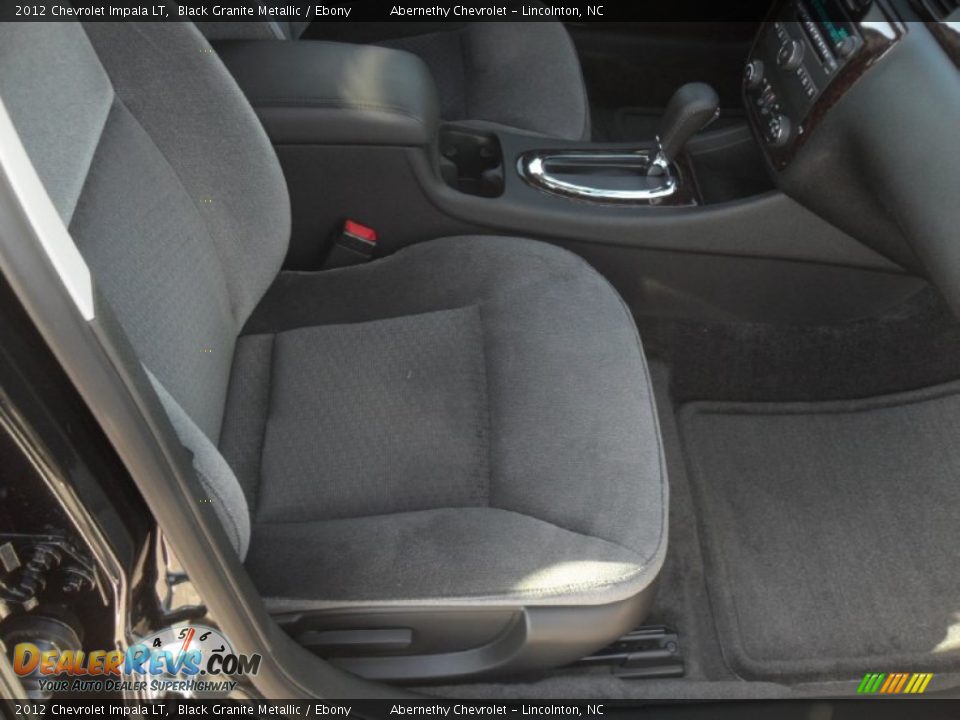 2012 Chevrolet Impala LT Black Granite Metallic / Ebony Photo #19