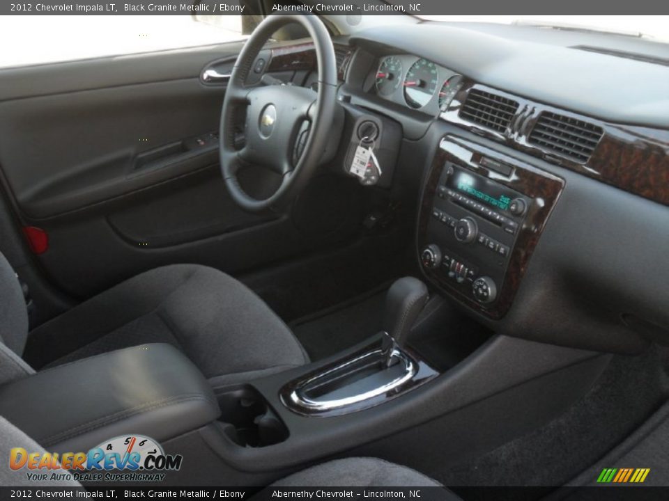 2012 Chevrolet Impala LT Black Granite Metallic / Ebony Photo #20