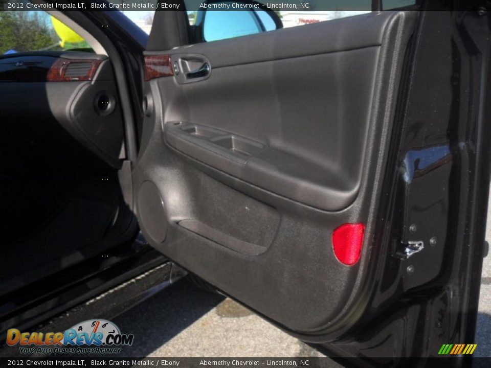 2012 Chevrolet Impala LT Black Granite Metallic / Ebony Photo #21