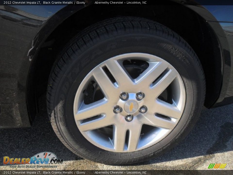 2012 Chevrolet Impala LT Black Granite Metallic / Ebony Photo #22