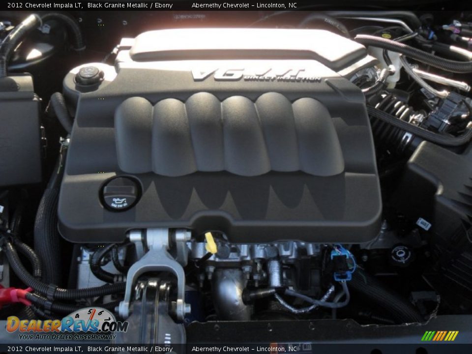 2012 Chevrolet Impala LT Black Granite Metallic / Ebony Photo #23