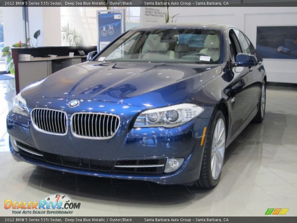 New bmw 5 series deep sea blue #6