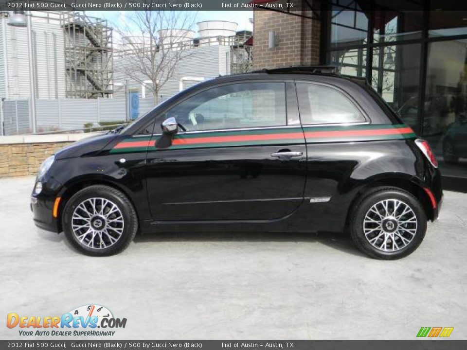 Gucci Nero (Black) 2012 Fiat 500 Gucci Photo #2
