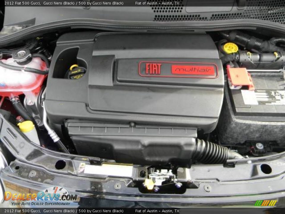 2012 Fiat 500 Gucci 1.4 Liter SOHC 16-Valve MultiAir 4 Cylinder Engine Photo #13