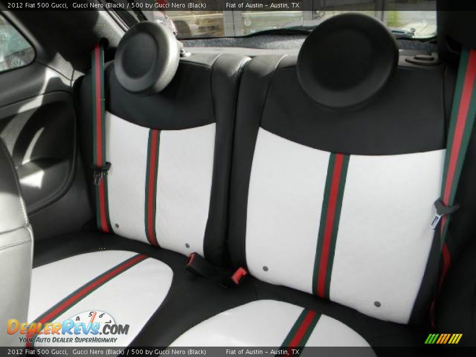 500 by Gucci Nero (Black) Interior - 2012 Fiat 500 Gucci Photo #20