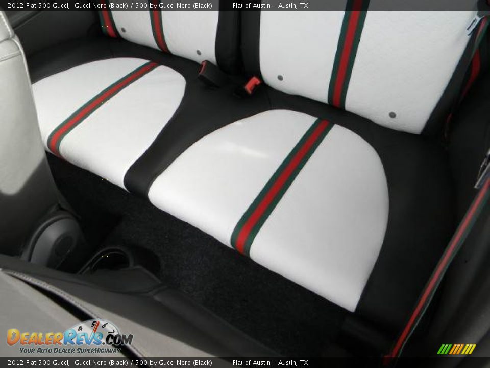 500 by Gucci Nero (Black) Interior - 2012 Fiat 500 Gucci Photo #21