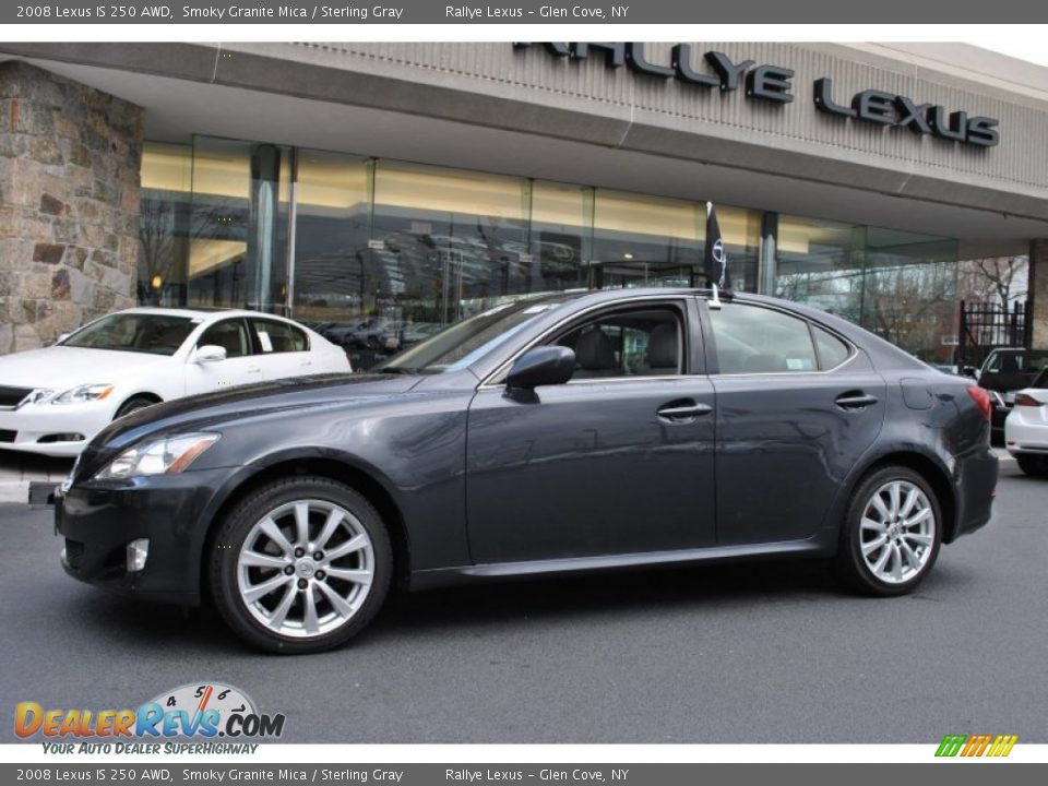 2008 Lexus IS 250 AWD Smoky Granite Mica / Sterling Gray Photo #3