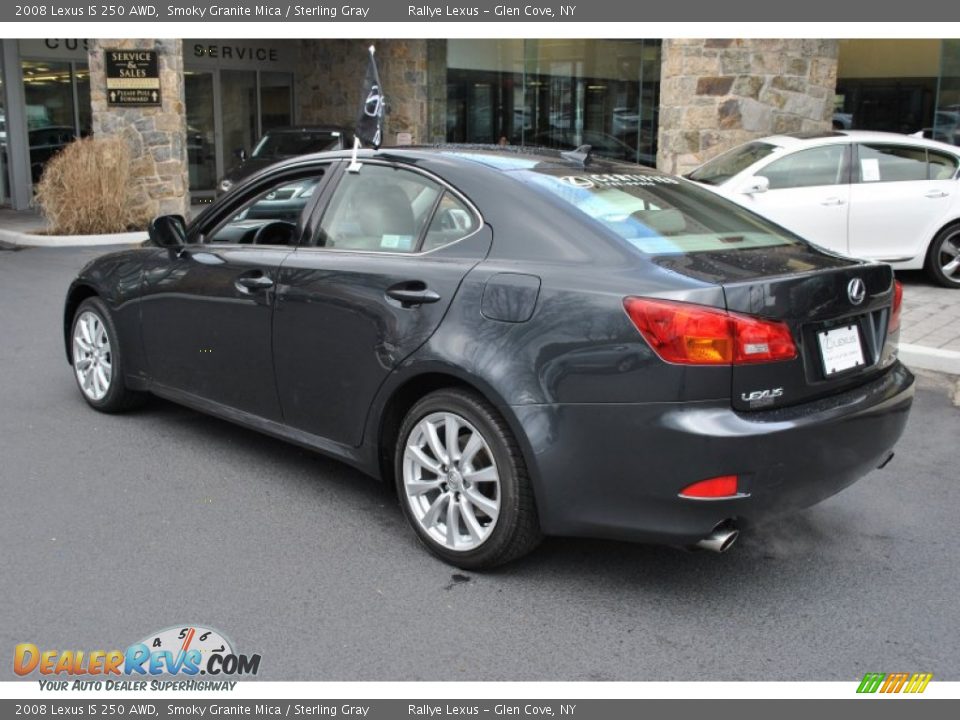2008 Lexus IS 250 AWD Smoky Granite Mica / Sterling Gray Photo #4