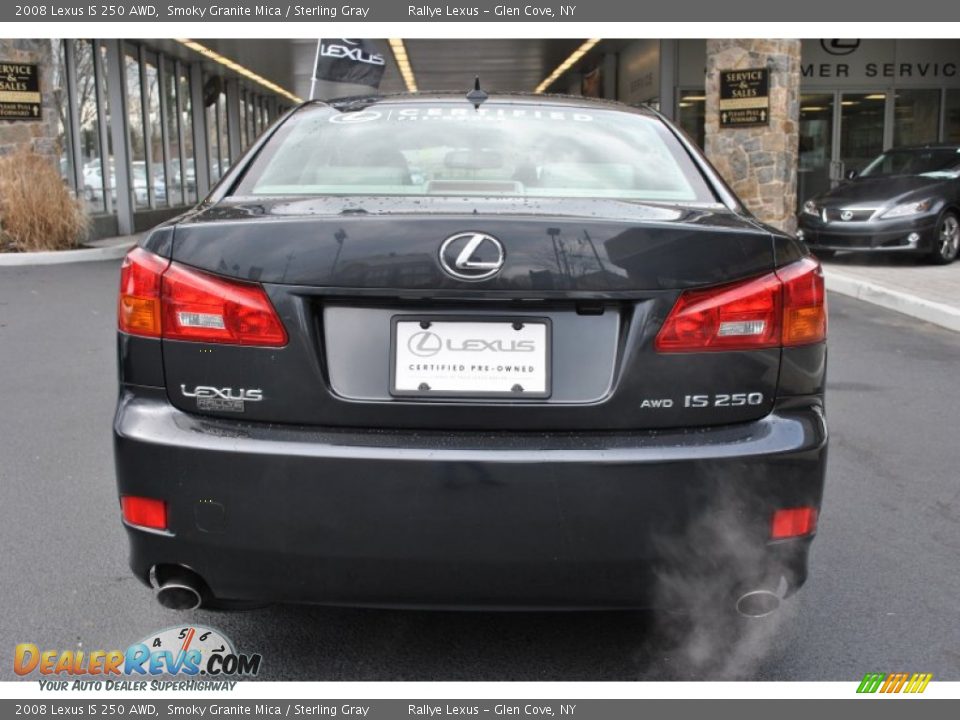 2008 Lexus IS 250 AWD Smoky Granite Mica / Sterling Gray Photo #5