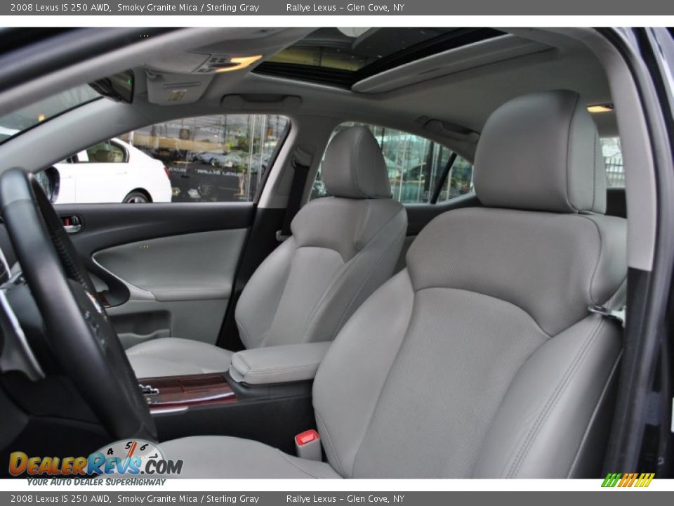 2008 Lexus IS 250 AWD Smoky Granite Mica / Sterling Gray Photo #12