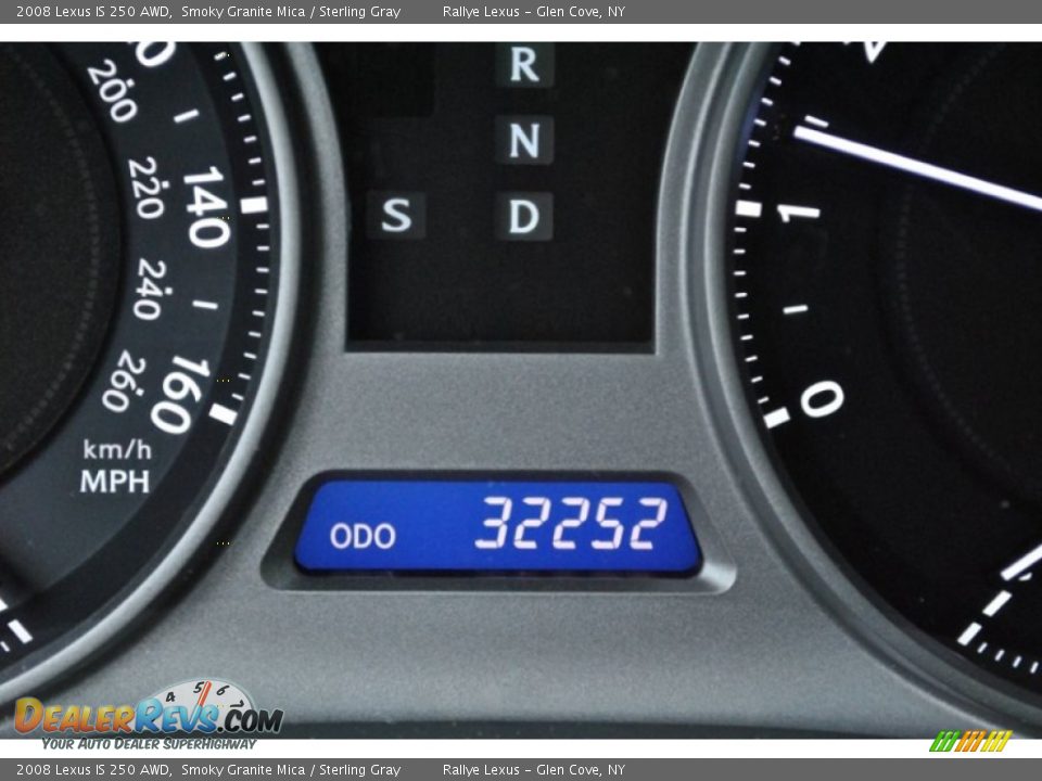 2008 Lexus IS 250 AWD Smoky Granite Mica / Sterling Gray Photo #14
