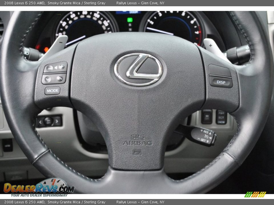 2008 Lexus IS 250 AWD Steering Wheel Photo #15