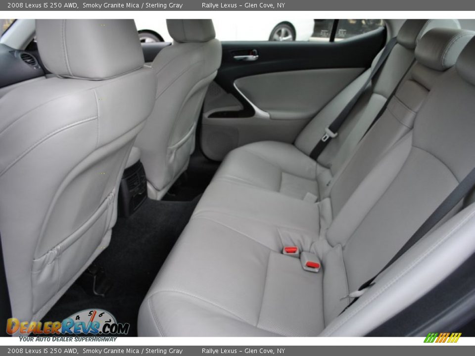 Sterling Gray Interior - 2008 Lexus IS 250 AWD Photo #17