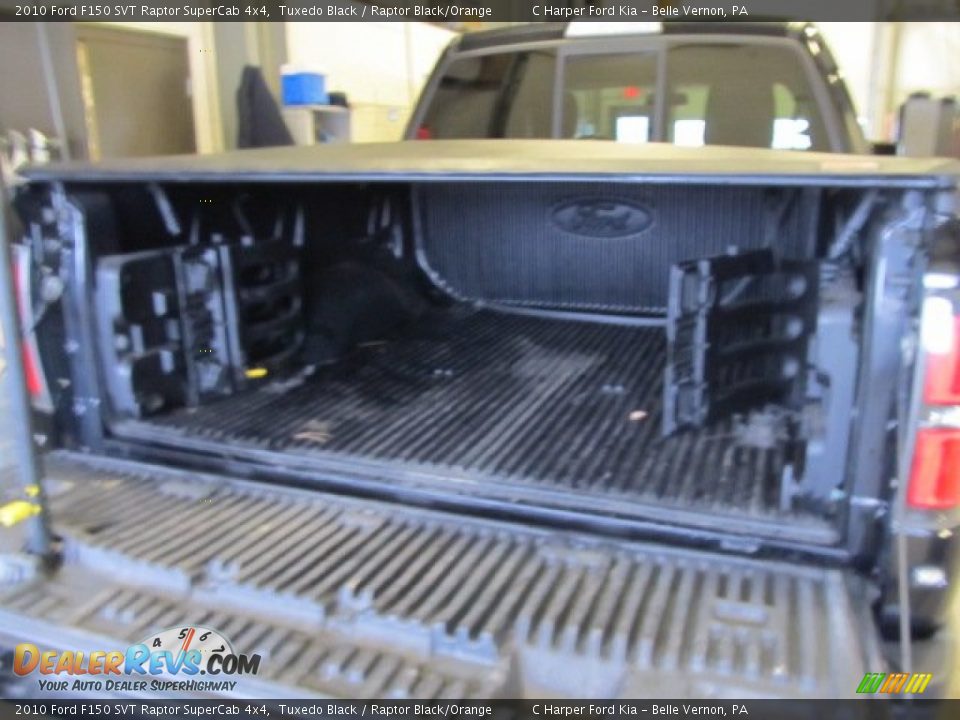2010 Ford F150 SVT Raptor SuperCab 4x4 Tuxedo Black / Raptor Black/Orange Photo #11