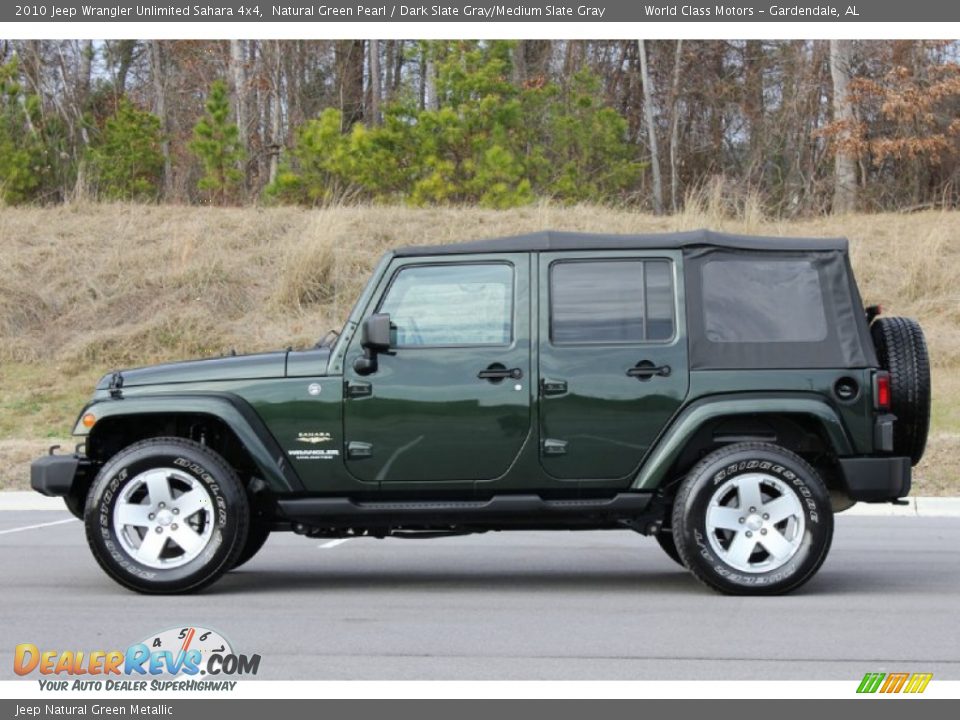 Jeep Natural Green Metallic - 2010 Jeep Wrangler Unlimited