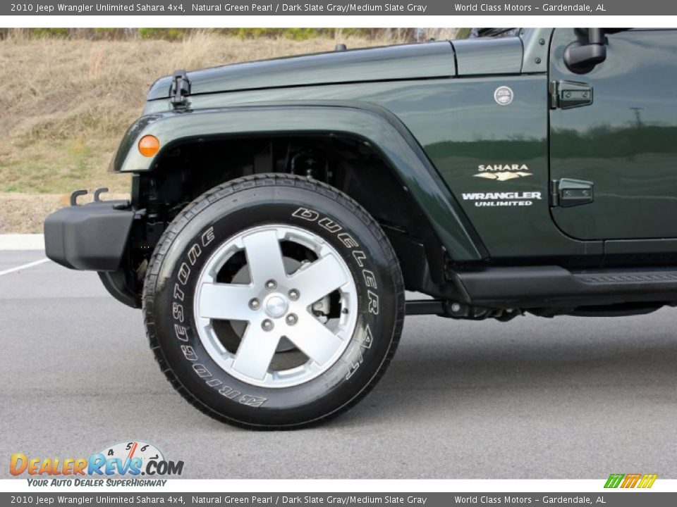 2010 Jeep Wrangler Unlimited Sahara 4x4 Wheel Photo #9