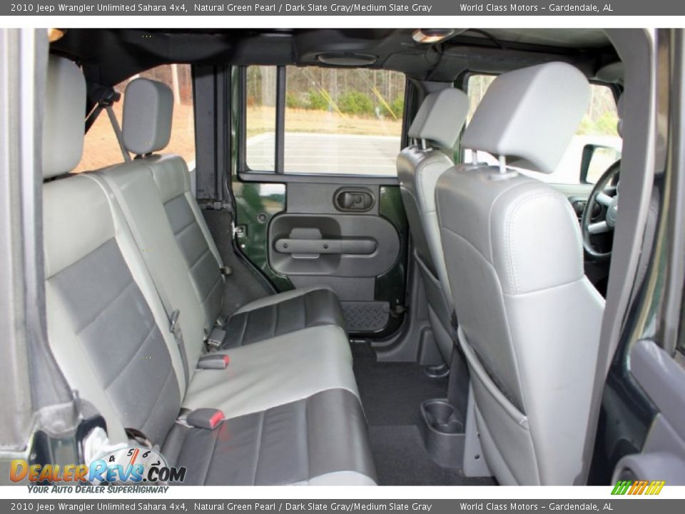 Dark Slate Gray/Medium Slate Gray Interior - 2010 Jeep Wrangler Unlimited Sahara 4x4 Photo #22
