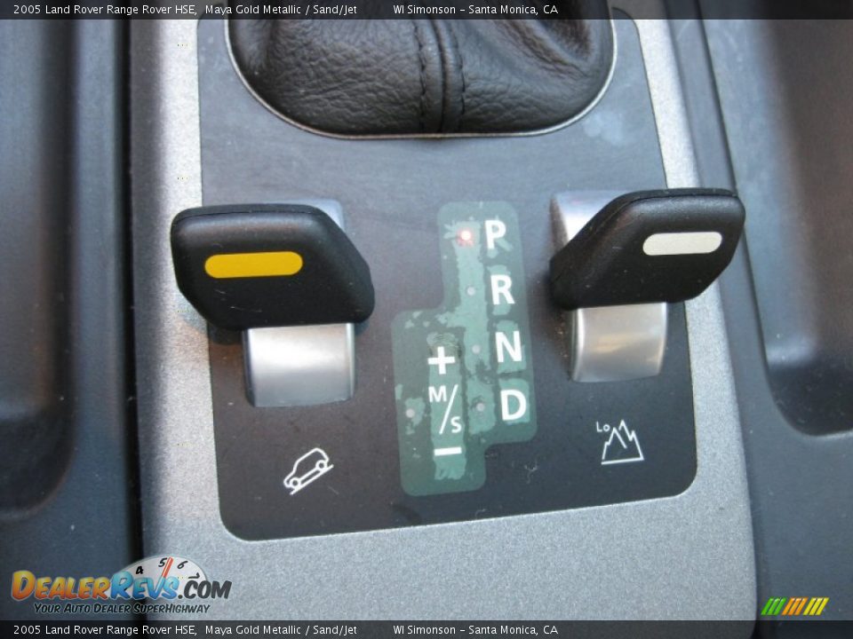 2005 Land Rover Range Rover HSE Maya Gold Metallic / Sand/Jet Photo #16