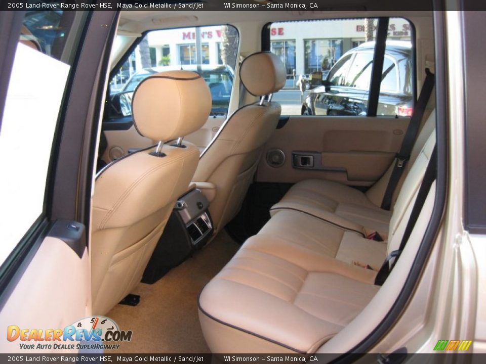 2005 Land Rover Range Rover HSE Maya Gold Metallic / Sand/Jet Photo #20