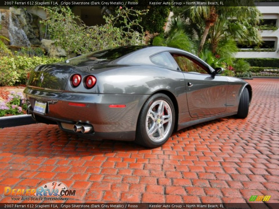 Grigio Silverstone (Dark Grey Metallic) 2007 Ferrari 612 Scaglietti F1A Photo #4