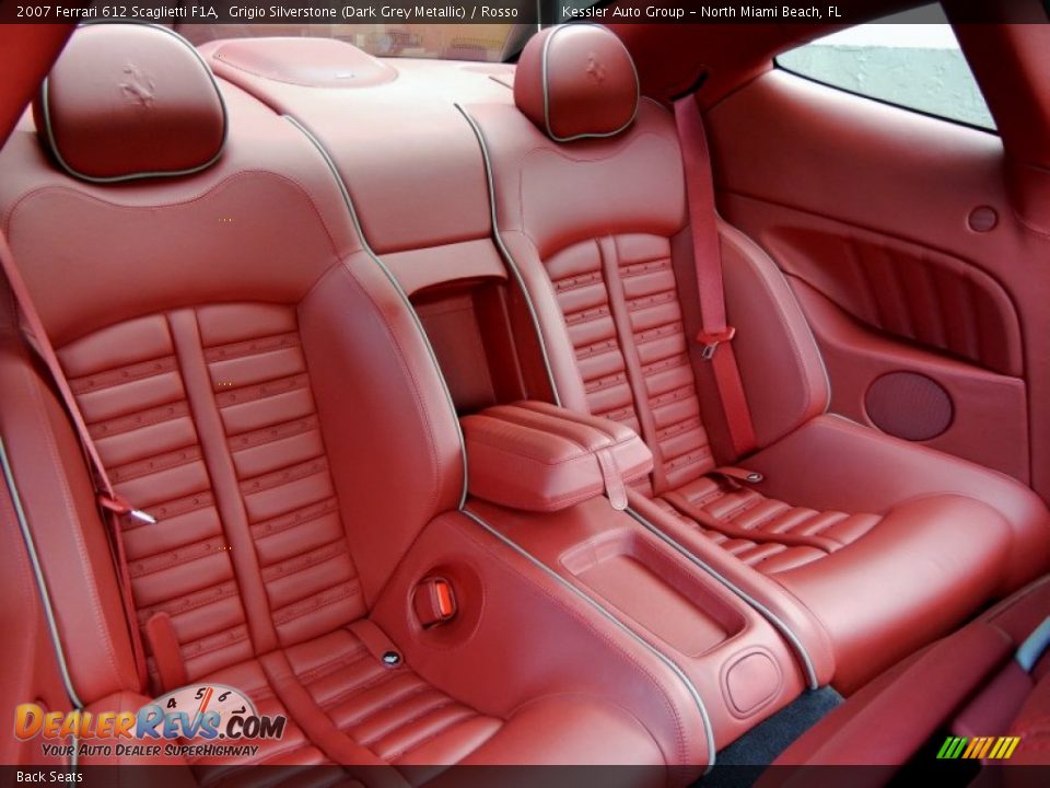 Back Seats - 2007 Ferrari 612 Scaglietti