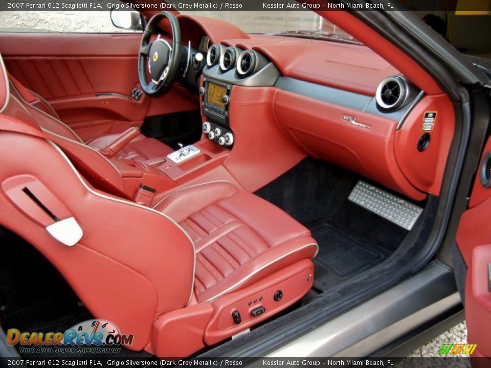 Dashboard of 2007 Ferrari 612 Scaglietti F1A Photo #19
