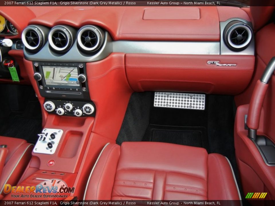 Dashboard of 2007 Ferrari 612 Scaglietti F1A Photo #21