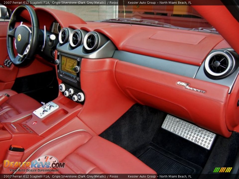 Dashboard of 2007 Ferrari 612 Scaglietti F1A Photo #23