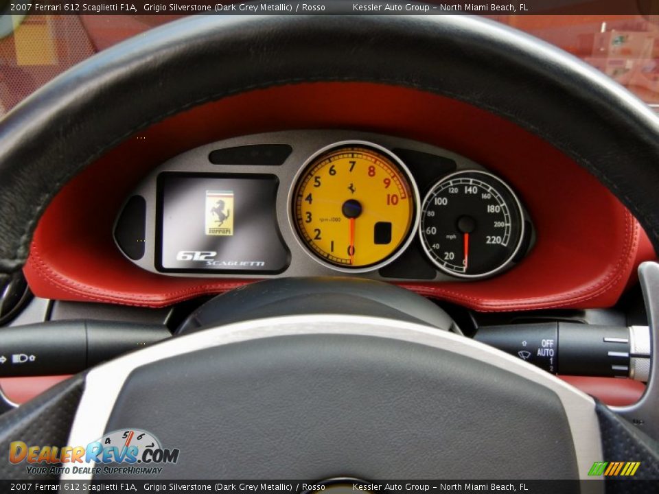 2007 Ferrari 612 Scaglietti F1A Gauges Photo #25