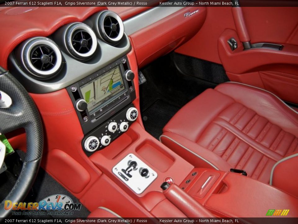 Rosso Interior - 2007 Ferrari 612 Scaglietti F1A Photo #30