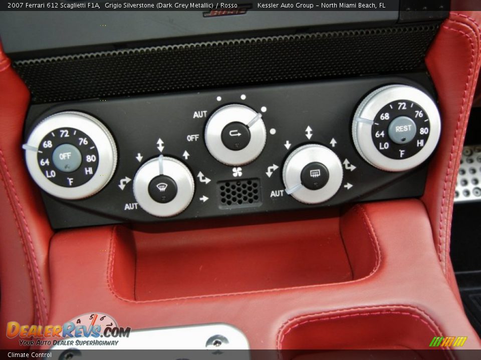 Climate Control - 2007 Ferrari 612 Scaglietti