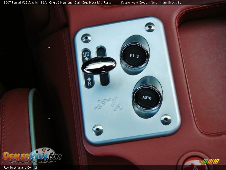 F1A Selector and Control - 2007 Ferrari 612 Scaglietti