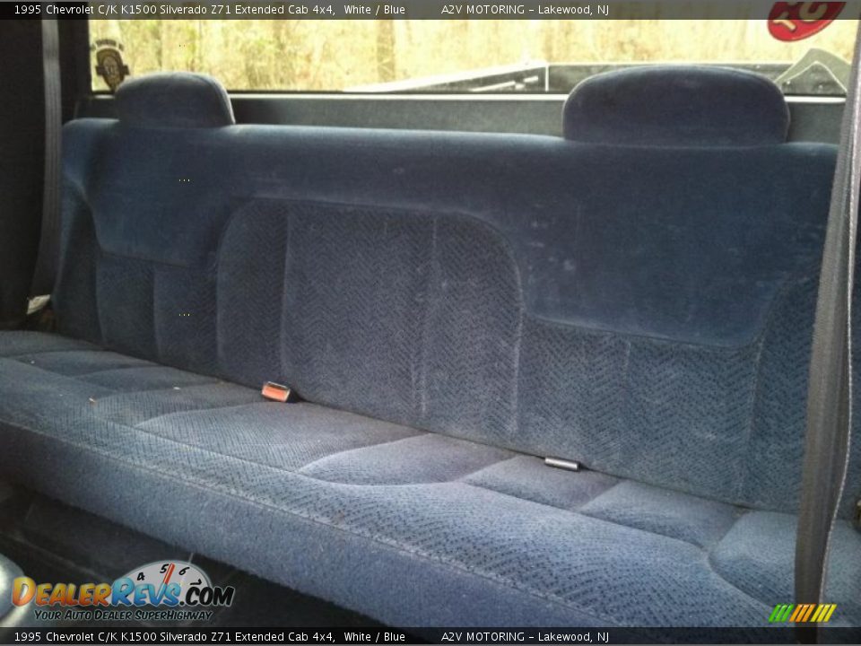 Blue Interior 1995 Chevrolet C K K1500 Silverado Z71