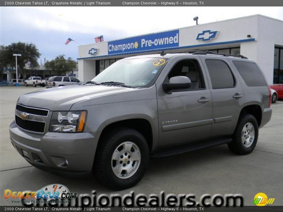 2009 Chevrolet Tahoe LT Graystone Metallic / Light Titanium Photo #1