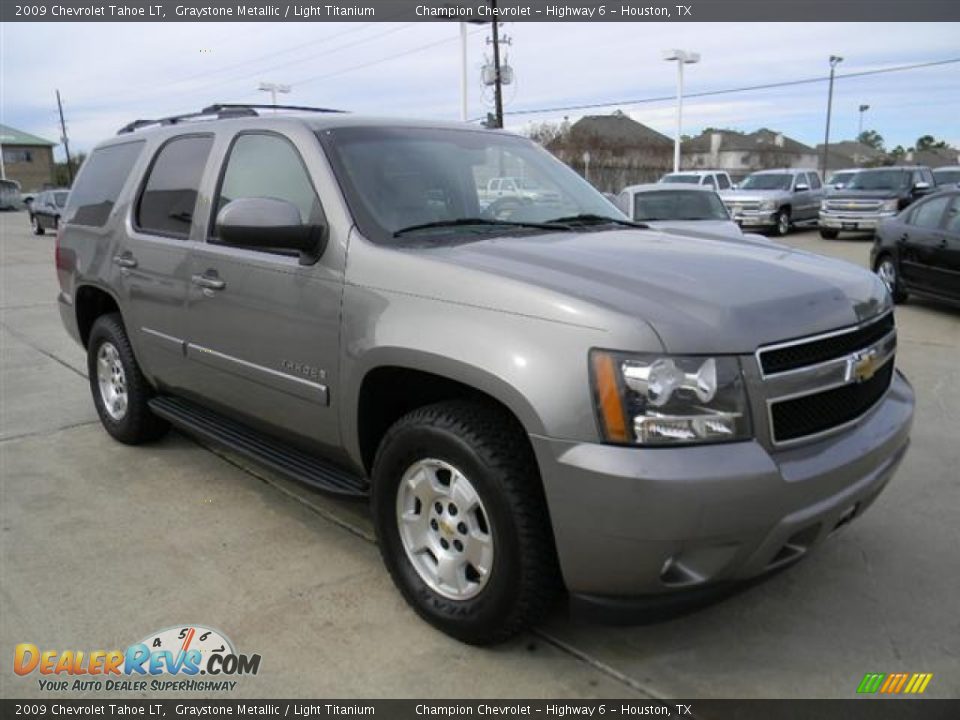 2009 Chevrolet Tahoe LT Graystone Metallic / Light Titanium Photo #3