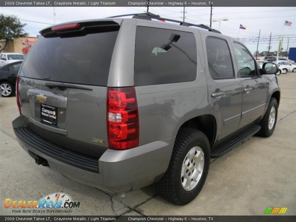 2009 Chevrolet Tahoe LT Graystone Metallic / Light Titanium Photo #5