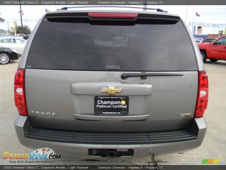 2009 Chevrolet Tahoe LT Graystone Metallic / Light Titanium Photo #6