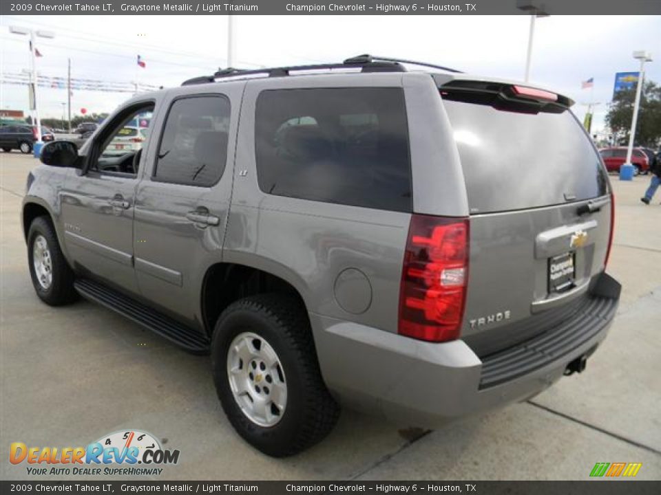2009 Chevrolet Tahoe LT Graystone Metallic / Light Titanium Photo #8