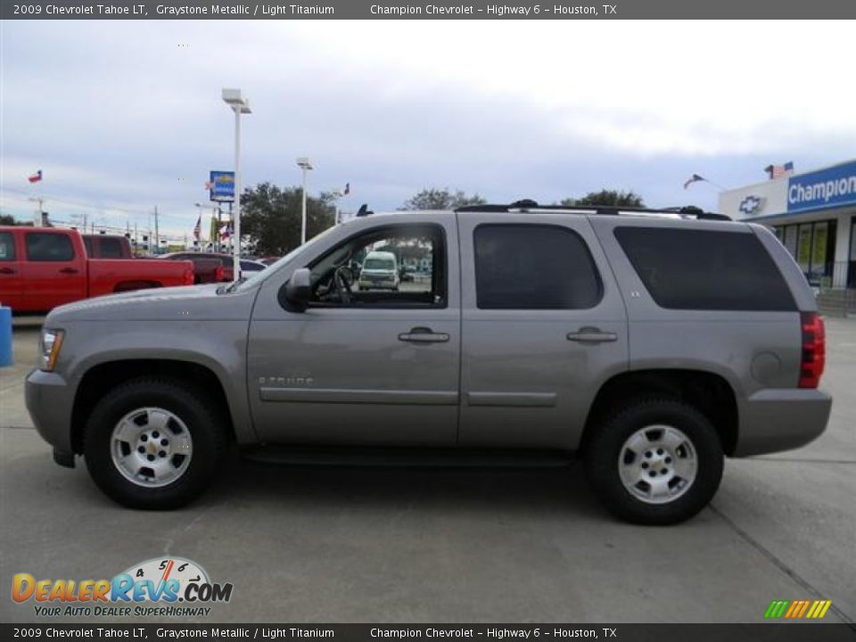 2009 Chevrolet Tahoe LT Graystone Metallic / Light Titanium Photo #9
