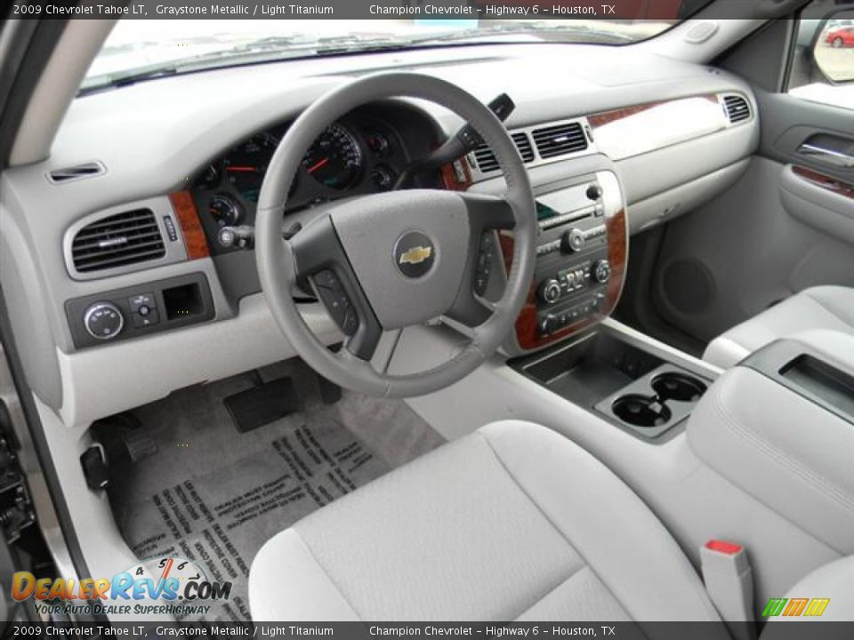 2009 Chevrolet Tahoe LT Graystone Metallic / Light Titanium Photo #16