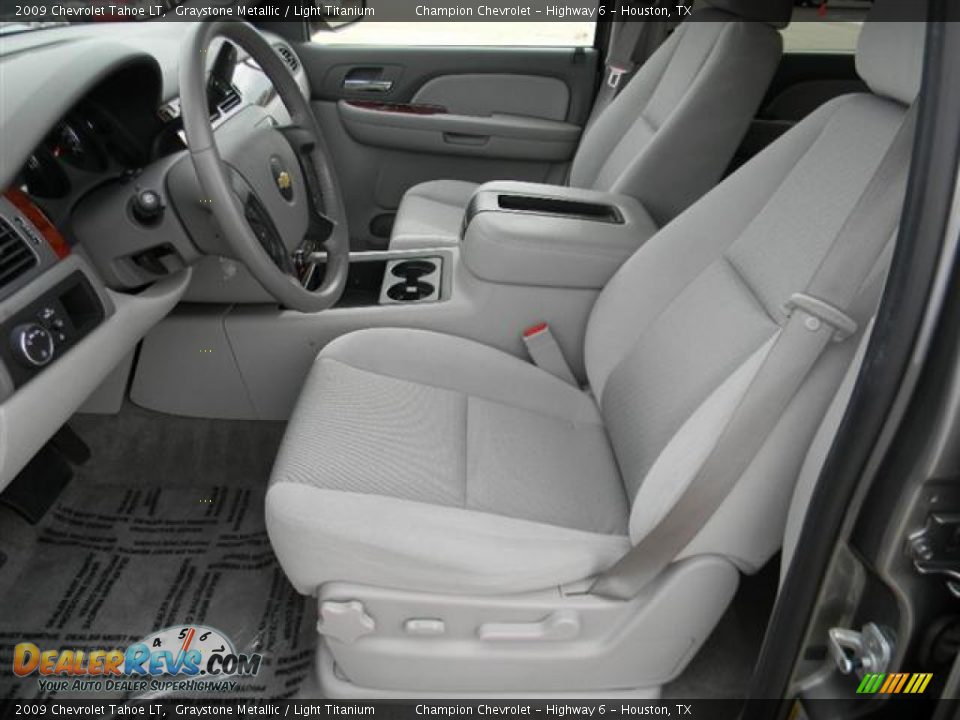 2009 Chevrolet Tahoe LT Graystone Metallic / Light Titanium Photo #17