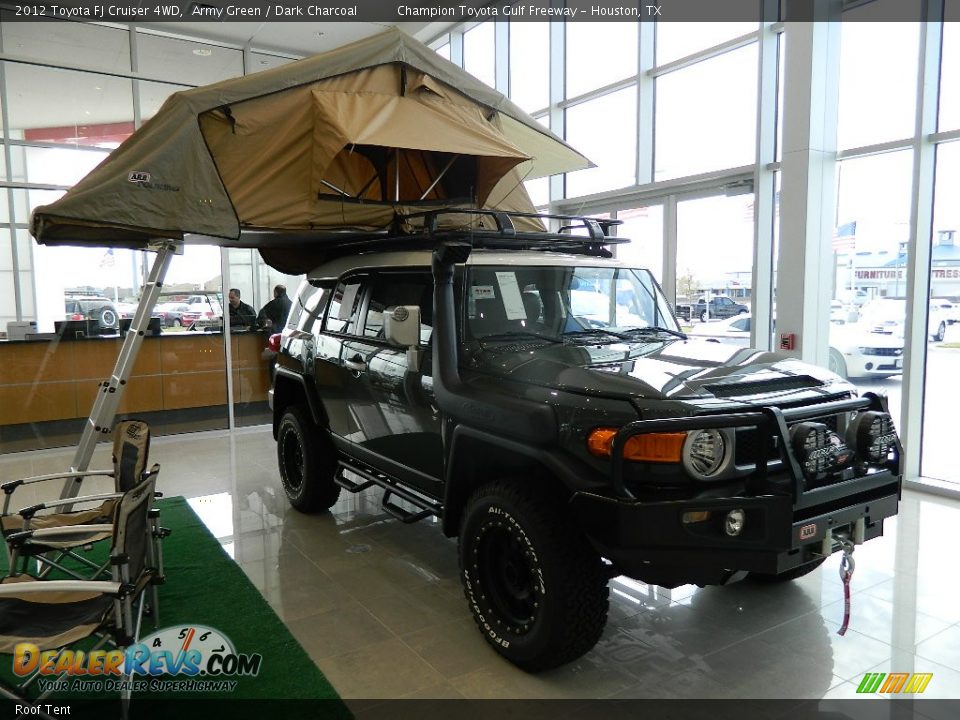 toyota fj roof tent #2