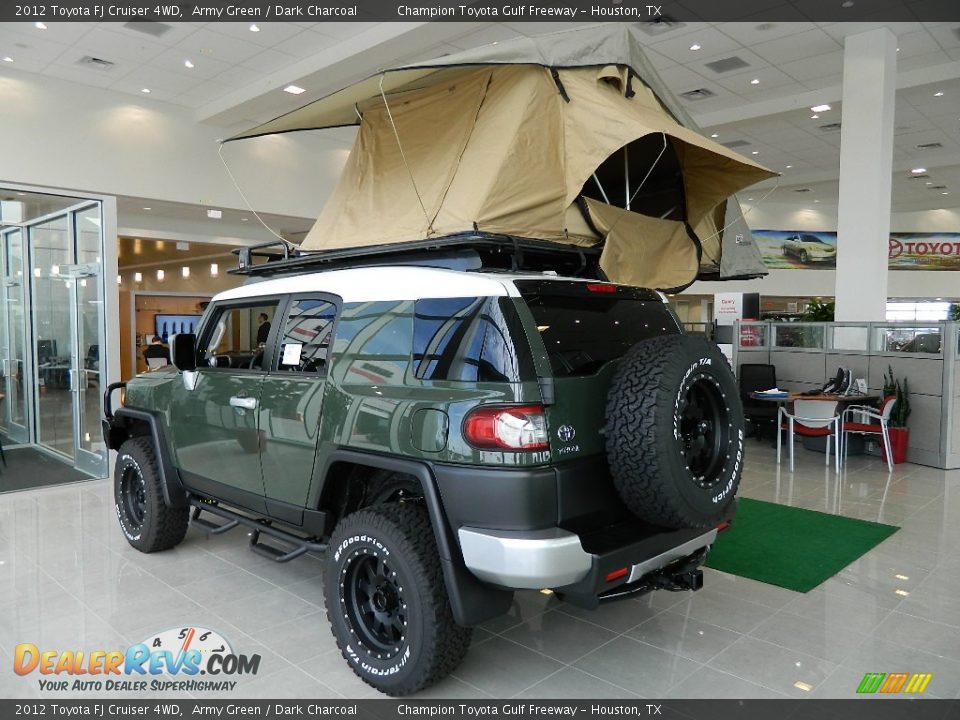 Army Green 2012 Toyota FJ Cruiser 4WD Photo #6